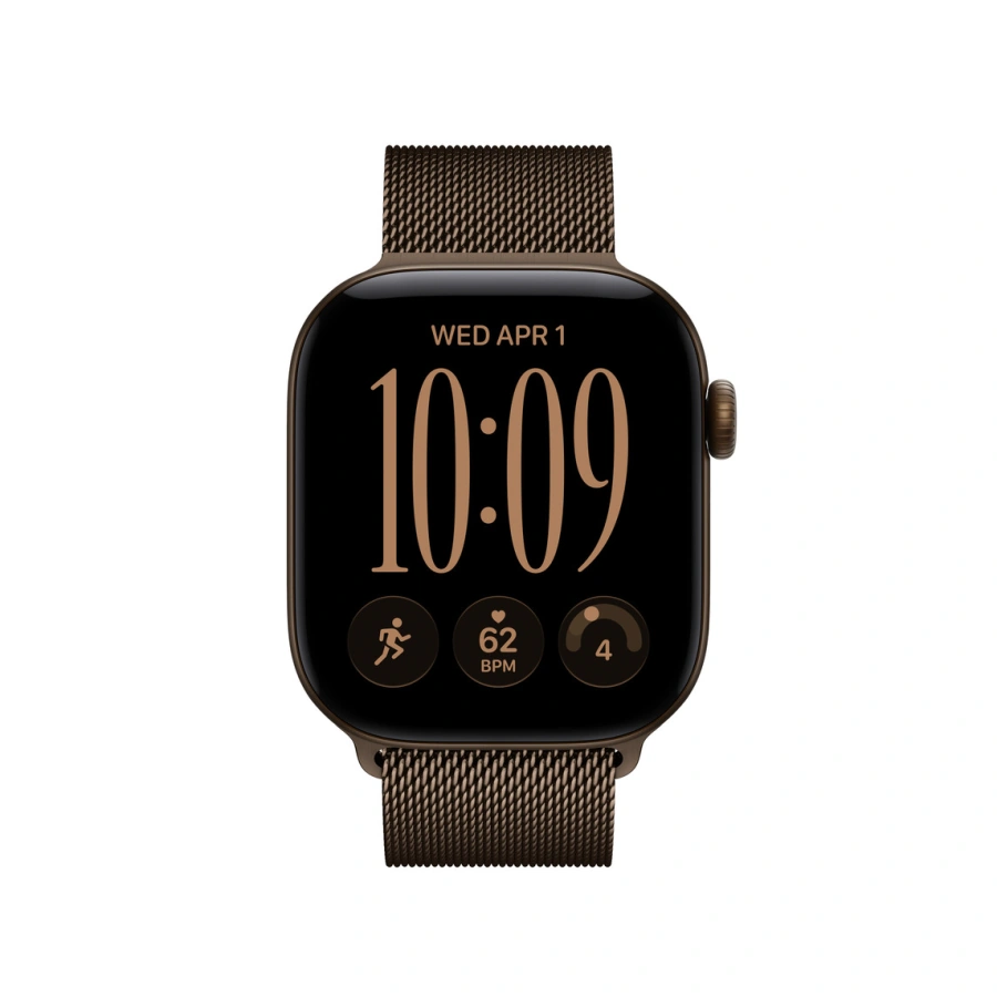 Ремінець Apple Milanese Loop Dark Bronze для Apple Watch 38/40/41/42 mm (MJNF4, MJNJ4)