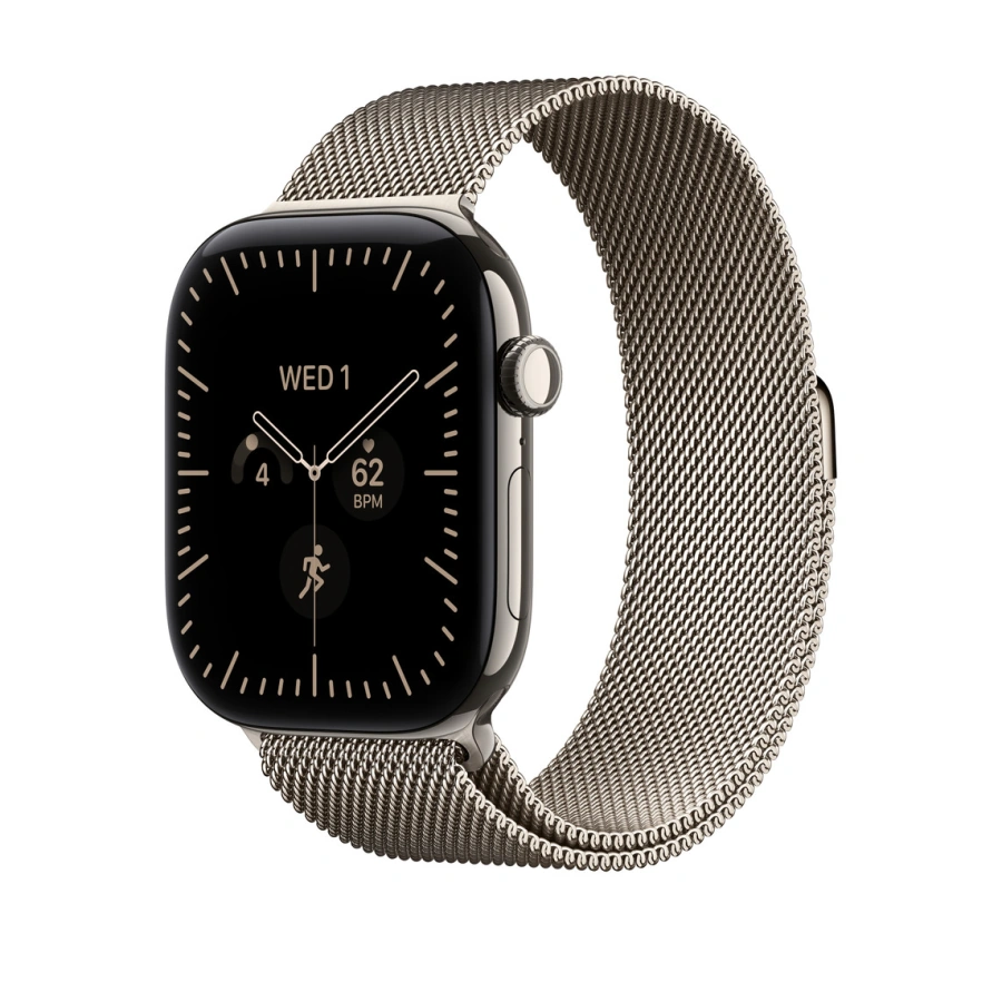 Ремінець Apple Milanese Loop Natural для Apple Watch 44/45/46/49mm - M/L (MJNT4)