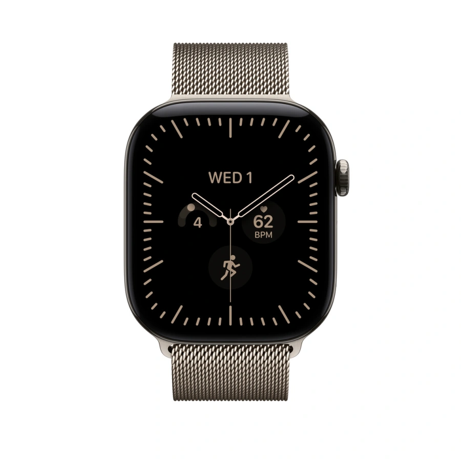 Ремінець Apple Milanese Loop Natural для Apple Watch 44/45/46/49mm - M/L (MJNT4)