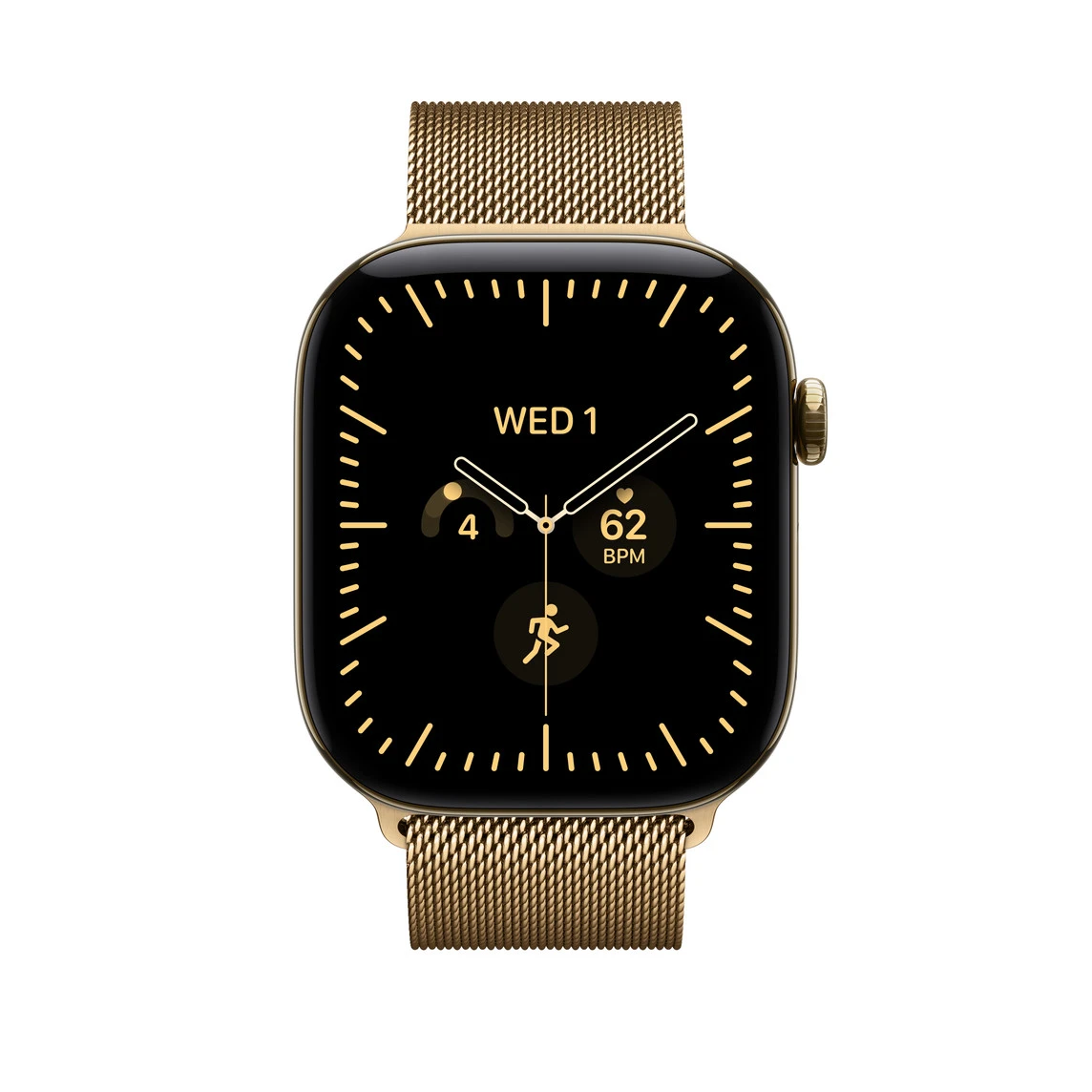 Ремінець Apple Milanese Loop Radiant Gold для Apple Watch 44/45/46/49mm - M/L (MJNQ4)