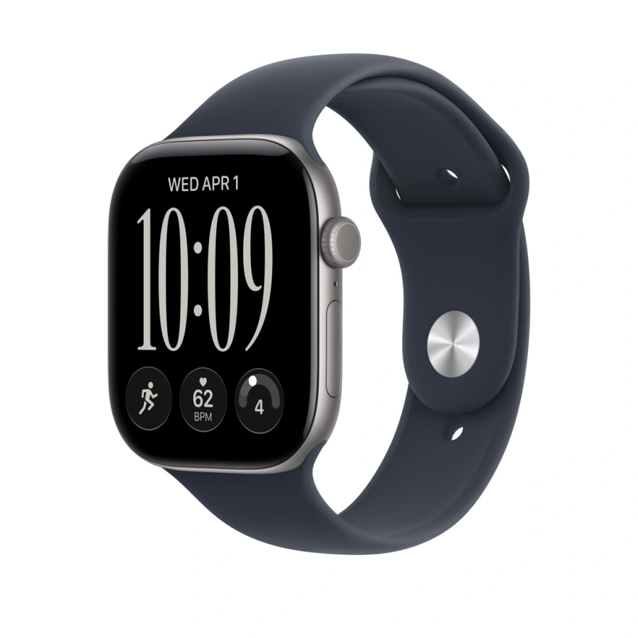 Ремінець Apple Navy Blue Sport Band S/M для Apple Watch 44/45/46/49mm (MJVT4)