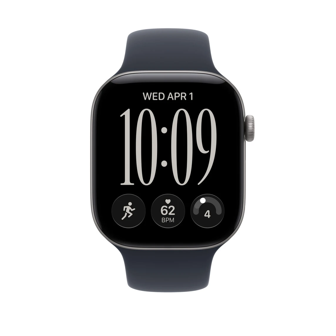 Ремінець Apple Navy Blue Sport Band S/M для Apple Watch 44/45/46/49mm (MJVT4)