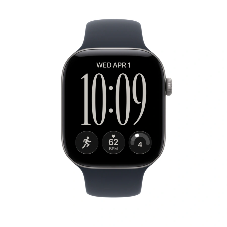 Ремінець Apple Navy Blue Sport Band S/M для Apple Watch 44/45/46/49mm (MJVT4)