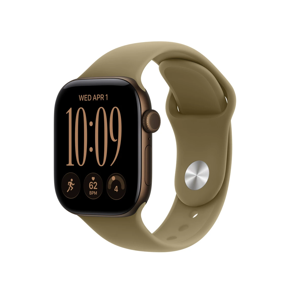 Ремінець Apple Olive Sport Band S/M для Apple Watch 38/40/41/42mm (MJUP4, MJV94)