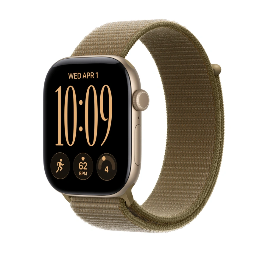 Ремінець Apple Olive Sport Loop для Apple Watch 44/45/46/49mm (MK8D4)