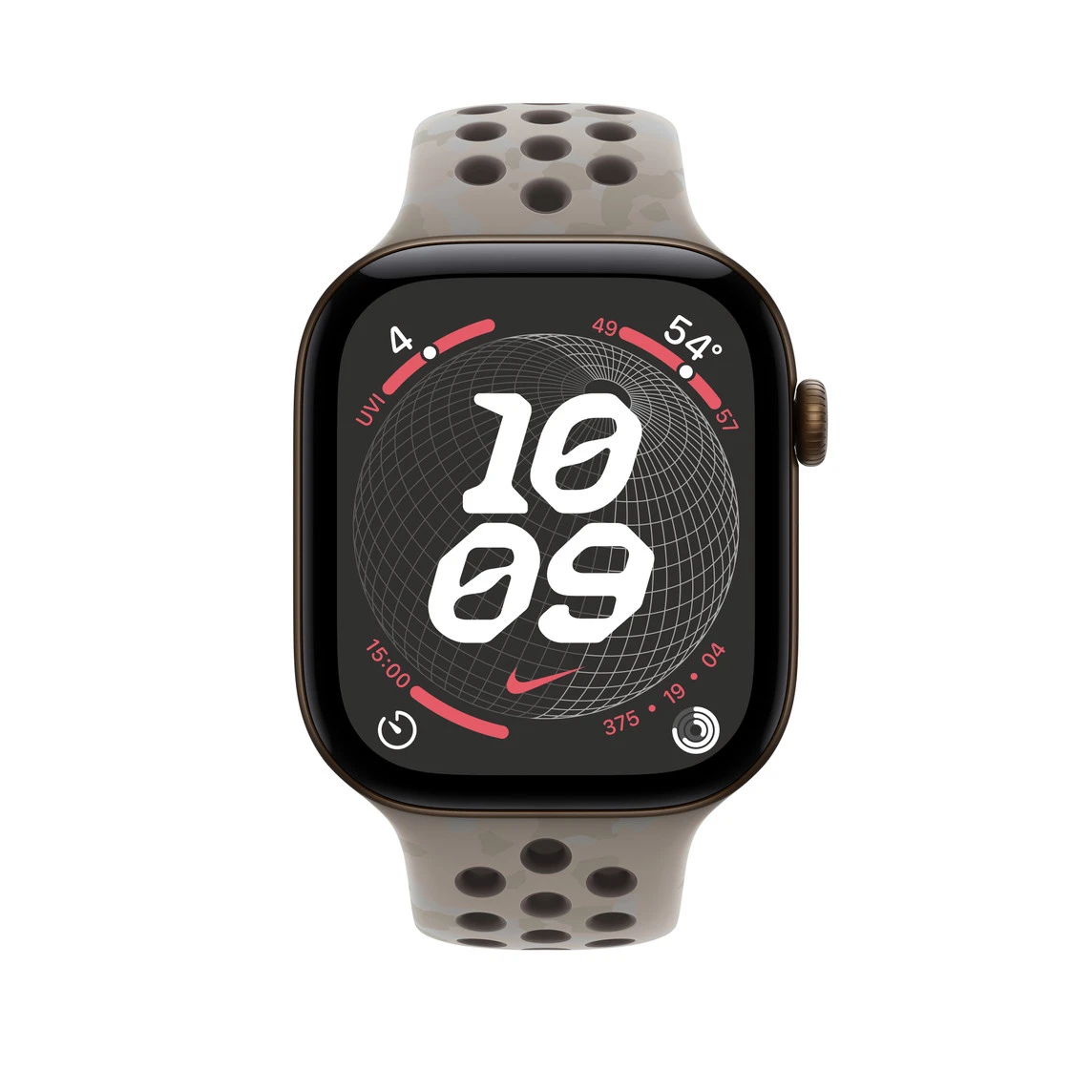 Ремінець Apple Pavement Grey Nike Sport Band M/L для Apple Watch 44/45/46/49mm (MKTU4)