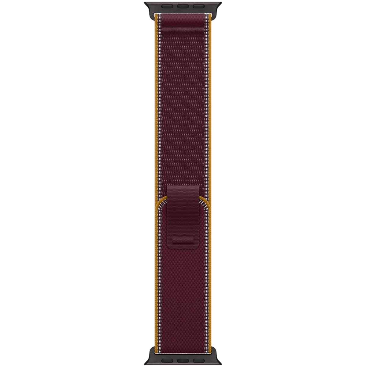 Ремінець Apple Trail Loop Burgundy - Black Titanium Finish для Apple Watch 44/45/46/49mm - M/L (MKA94)
