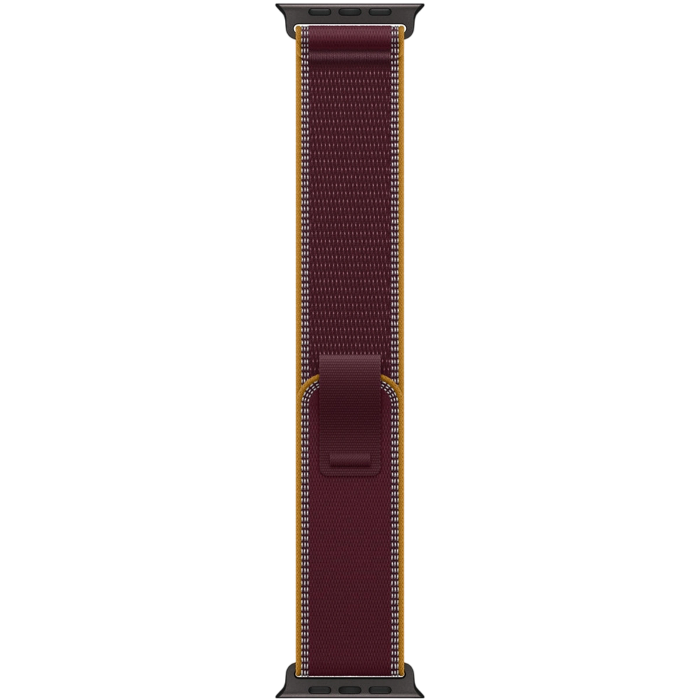 Ремінець Apple Trail Loop Burgundy - Black Titanium Finish для Apple Watch 44/45/46/49mm - S/M (MKA74)