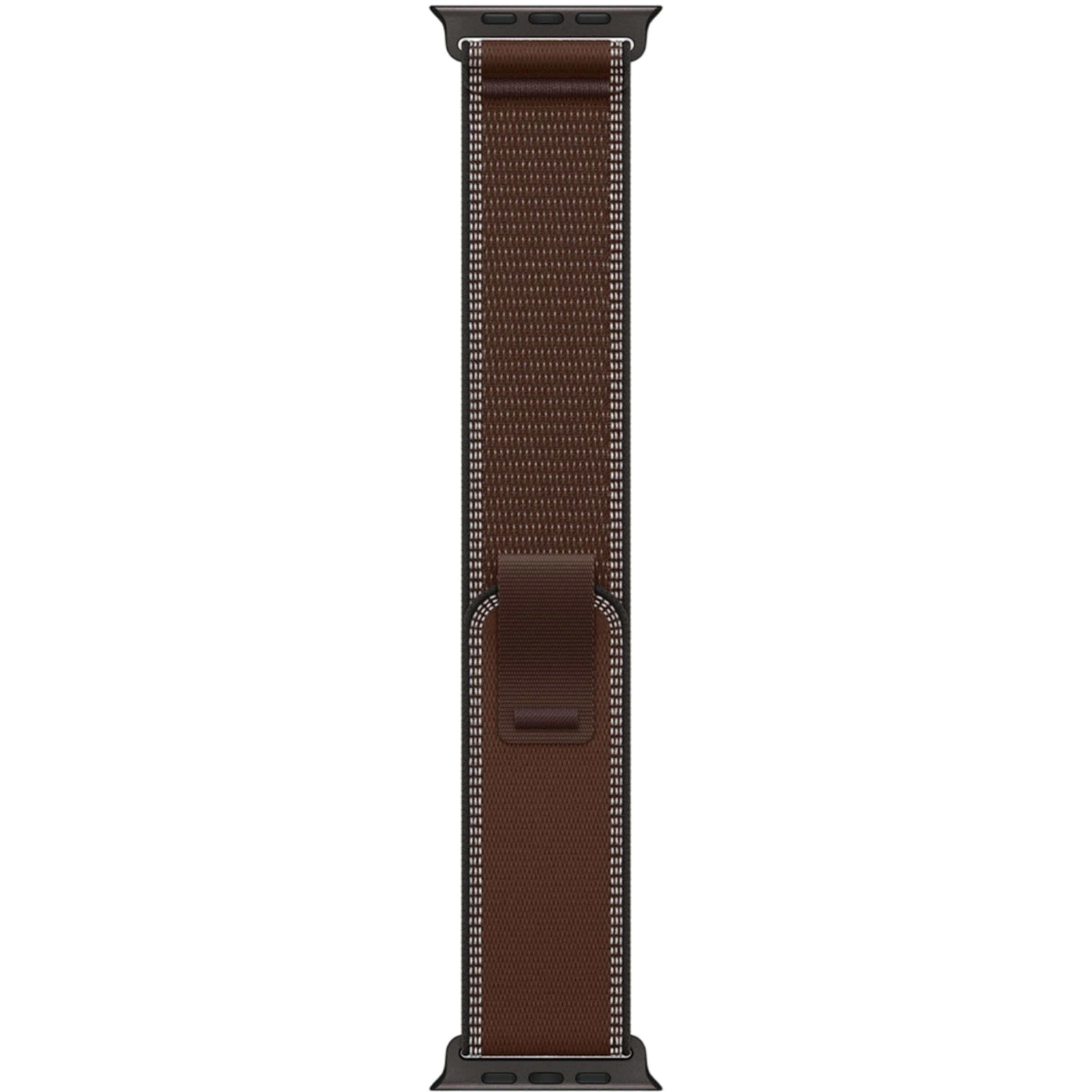 Ремінець Apple Trail Loop Dark Umber - Black Titanium Finish для Apple Watch 44/45/46/49mm - S/M (MKAA4)