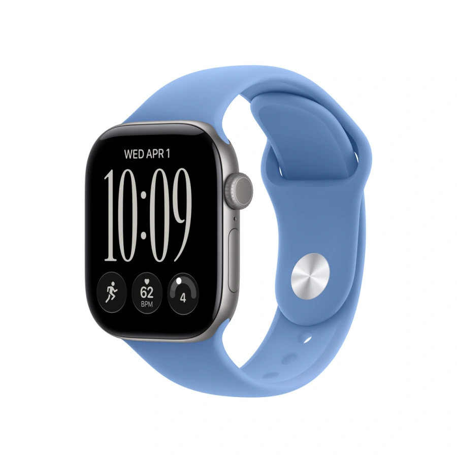 Ремінець Apple Wildflower Blue Sport Band M/L для Apple Watch 38/40/41/42mm (MJUW4, MJVG4)