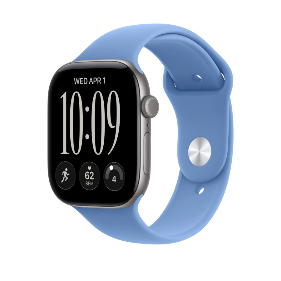 Ремінець Apple Wildflower Blue Sport Band M/L для Apple Watch 44/45/46/49mm (MJW34)