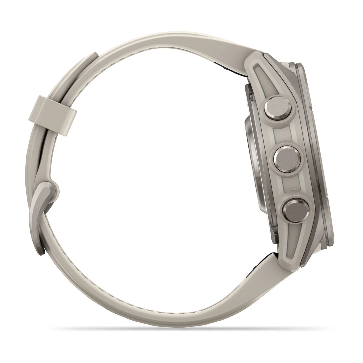 Смарт-годинник Garmin Fenix 9 43mm Titanium with Fog Gray Silicone Band (010-04761-00/01)