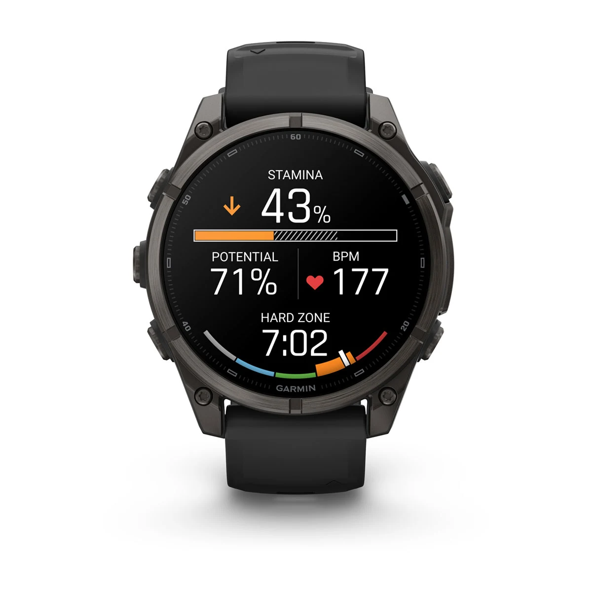 Смарт-годинник Garmin Fenix 9 47mm Carbon Gray DLC Titanium with Black Silicone Band (010-04762-10/11)