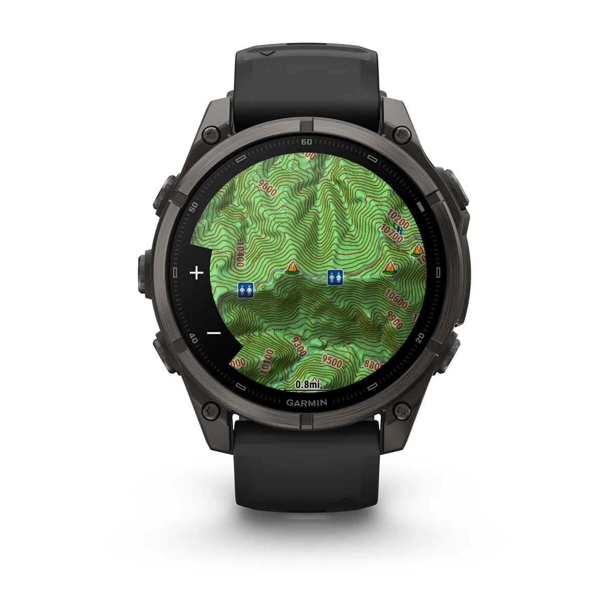 Смарт-годинник Garmin Fenix 9 47mm Carbon Gray DLC Titanium with Black Silicone Band (010-04762-10/11)
