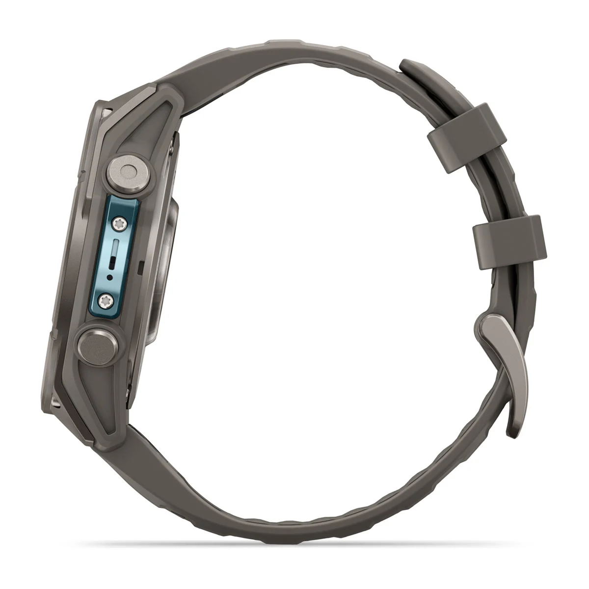 Смарт-годинник Garmin Fenix 9 47mm Titanium with Pebble Gray Silicone Band (010-04762-00/01)