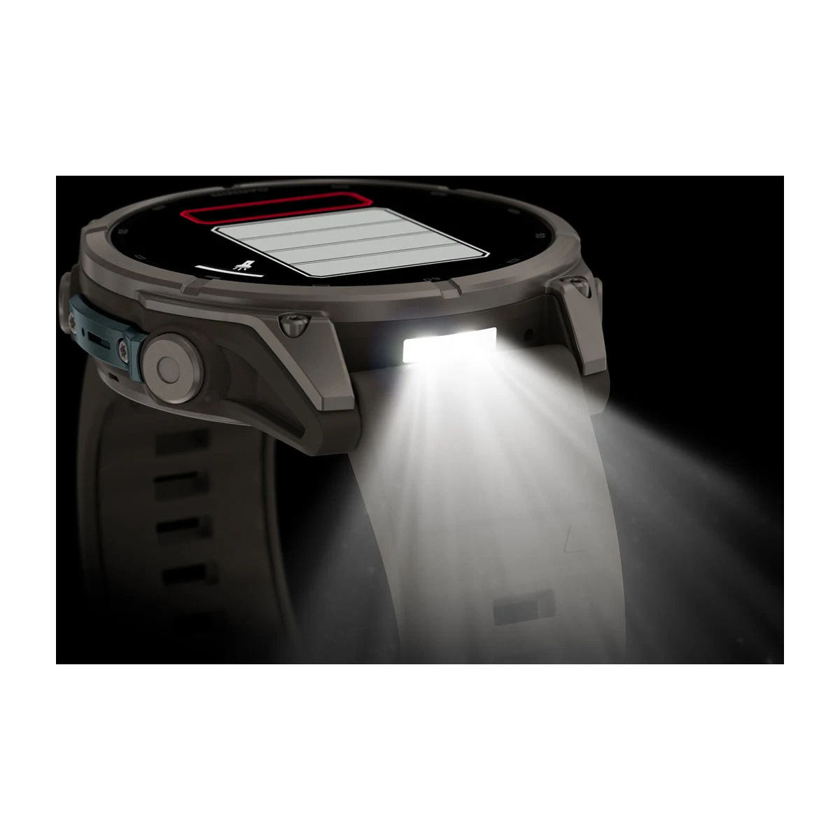 Смарт-годинник Garmin Fenix 9 47mm Titanium with Pebble Gray Silicone Band (010-04762-00/01)