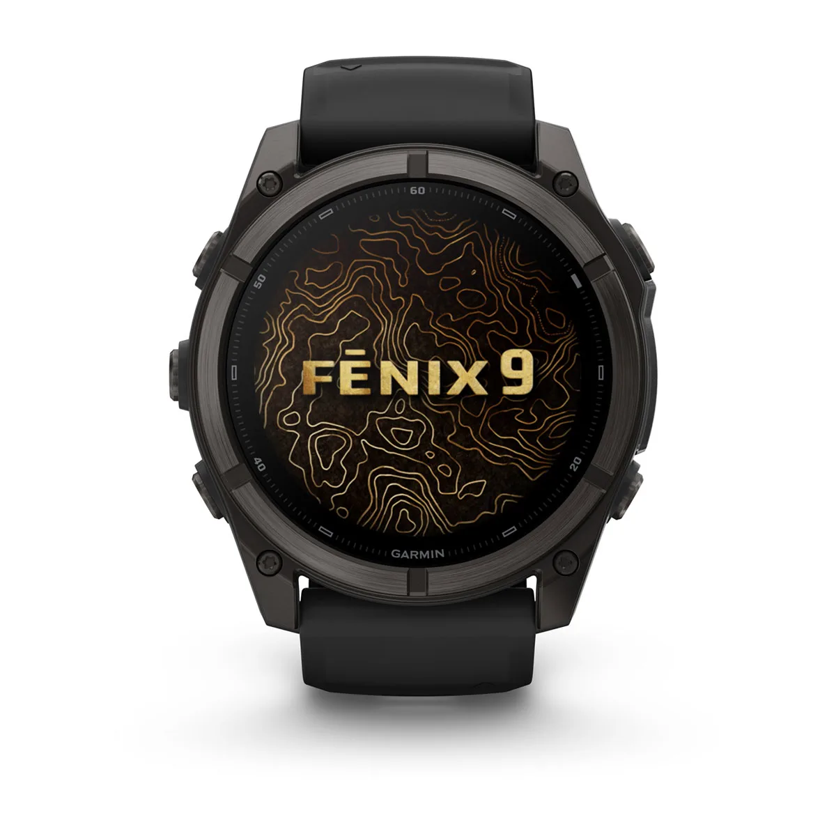 Смарт-годинник Garmin Fenix 9 51mm Carbon Gray DLC Titanium with Black Silicone Band (010-04763-10/11)