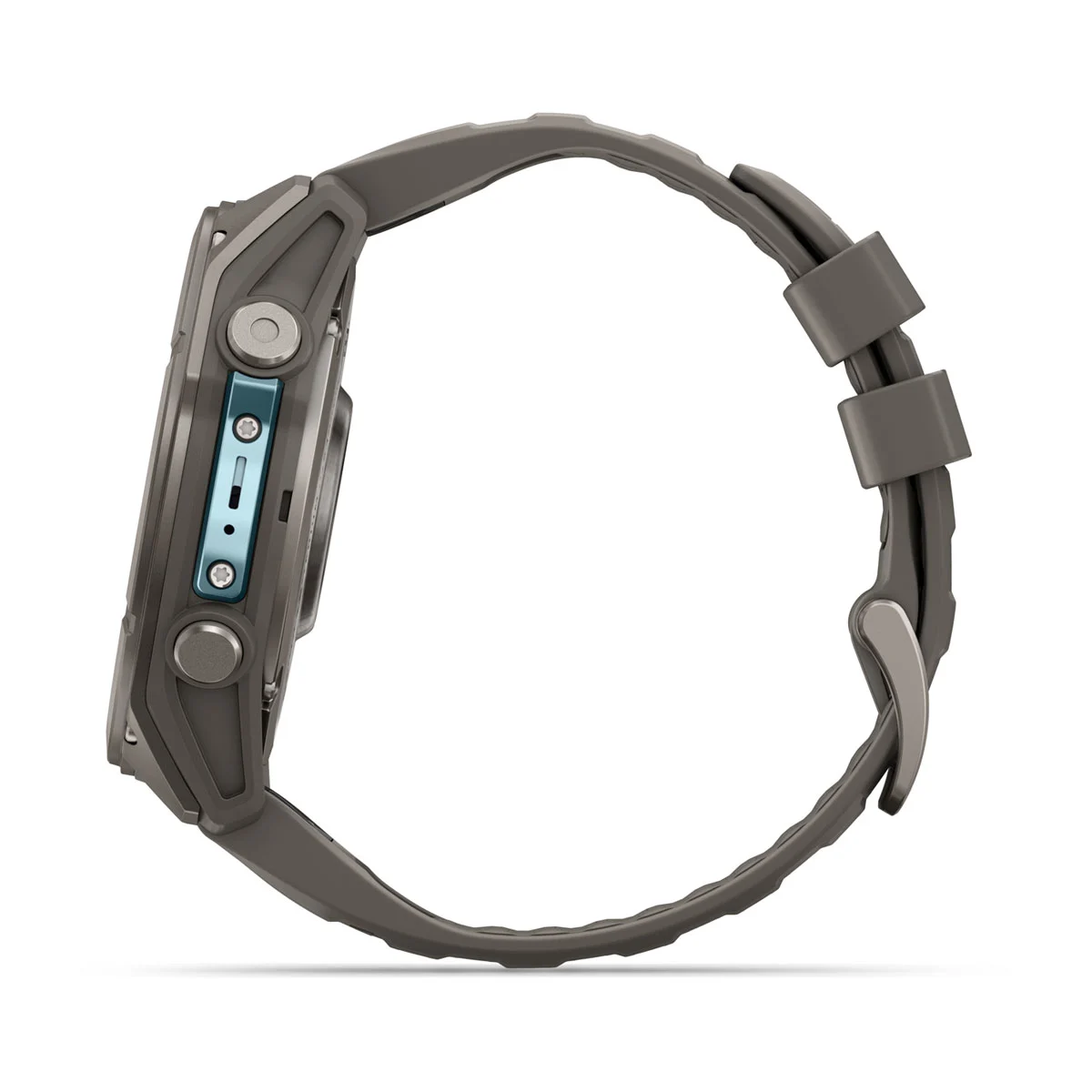 Смарт-годинник Garmin Fenix 9 51mm Titanium with Pebble Gray Silicone Band (010-04763-00/01)