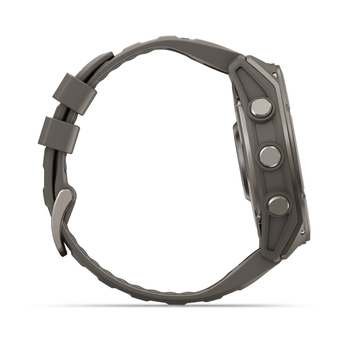 Смарт-годинник Garmin Fenix 9 51mm Titanium with Pebble Gray Silicone Band (010-04763-00/01)