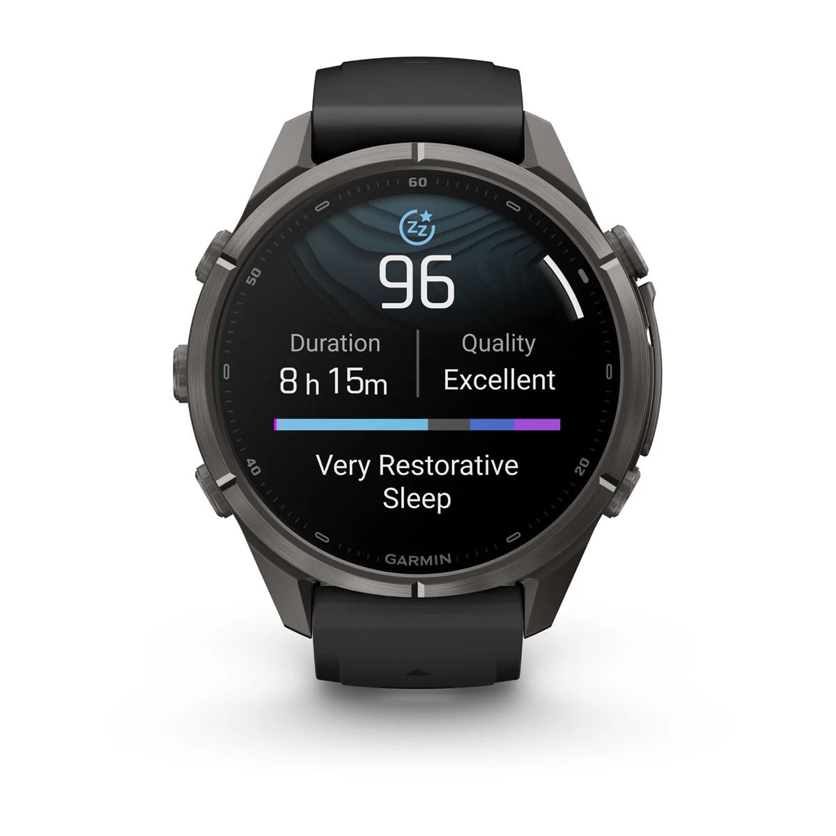 Смарт-годинник Garmin Fenix 9 Pro 43mm Carbon Gray DLC Titanium Case with Black/Pebble Gray Silicone Band (010-04335-15/16)