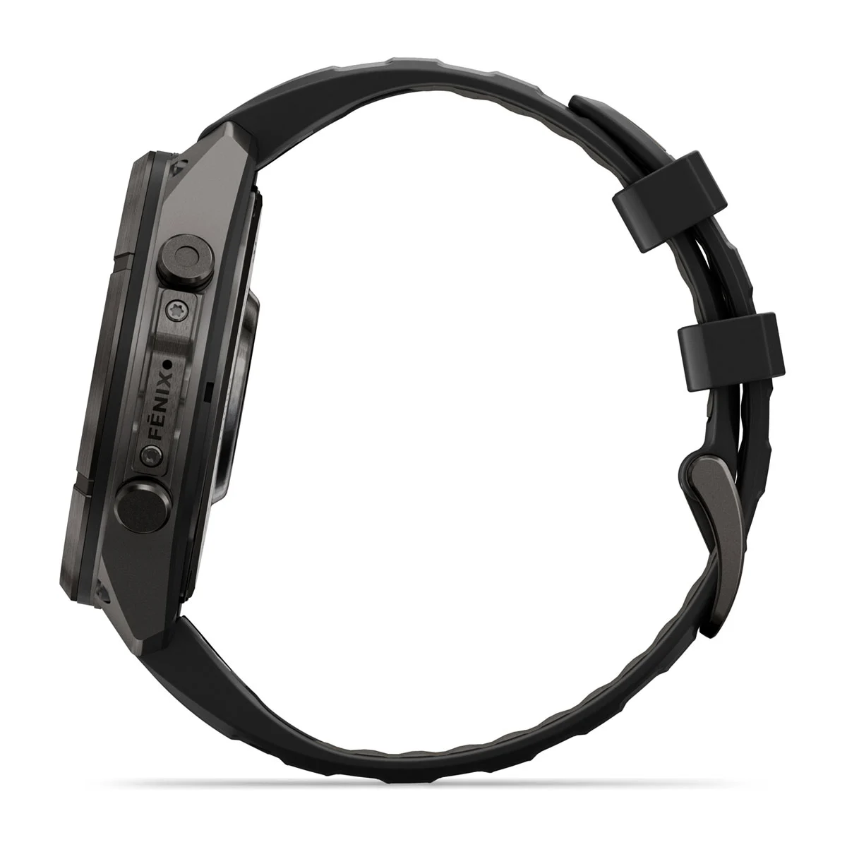 Смарт-годинник Garmin Fenix 9 Pro 47mm Carbon Gray DLC Titanium Case with Black/Pebble Gray Silicone Band (010-04336-15/16)