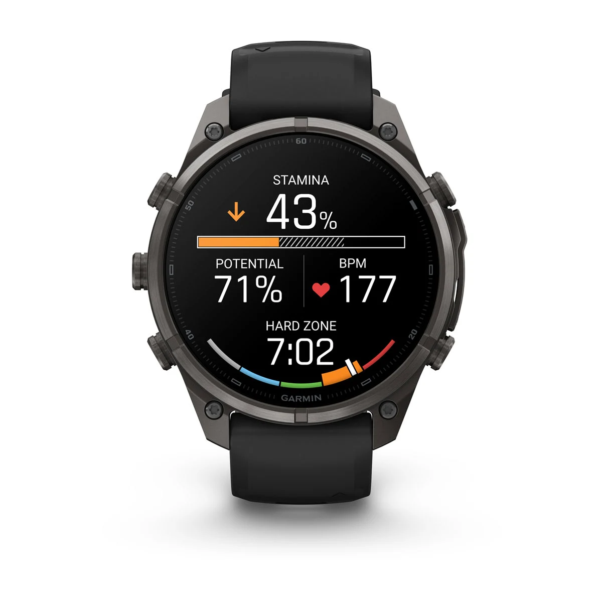 Смарт-годинник Garmin Fenix 9 Pro 47mm Carbon Gray DLC Titanium Case with Black/Pebble Gray Silicone Band (010-04336-15/16)