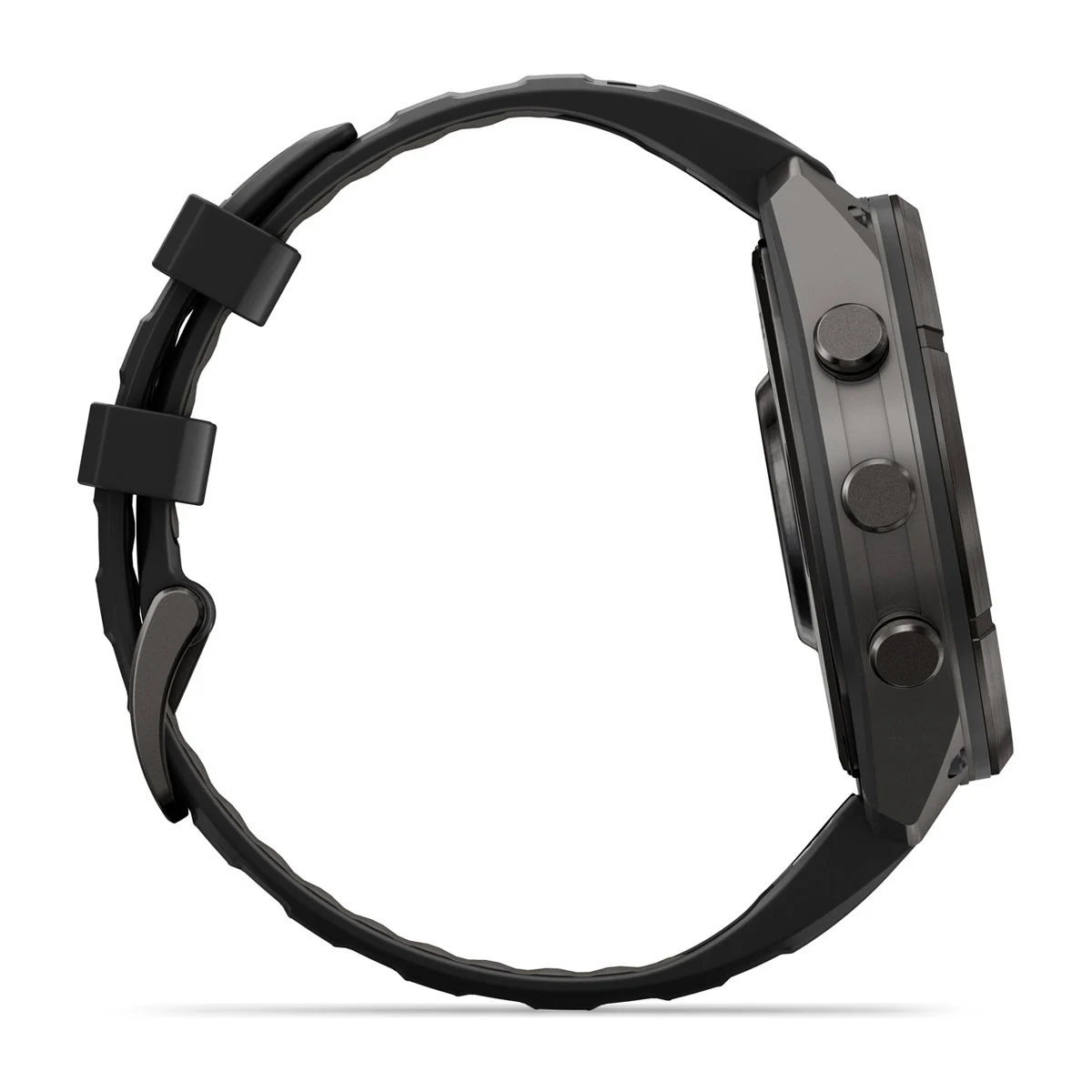 Смарт-годинник Garmin Fenix 9 Pro 47mm Carbon Gray DLC Titanium Case with Black/Pebble Gray Silicone Band (010-04336-15/16)