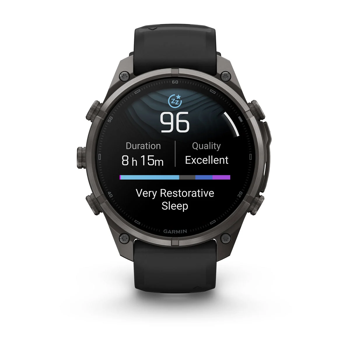 Смарт-годинник Garmin Fenix 9 Pro 47mm Carbon Gray DLC Titanium Case with Black/Pebble Gray Silicone Band (010-04336-15/16)