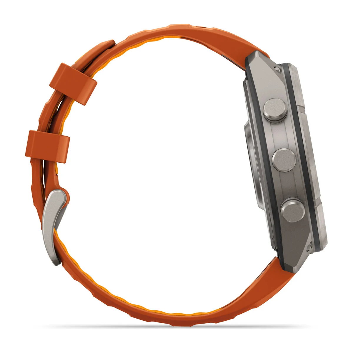 Смарт-годинник Garmin Fenix 9 Pro 47mm Titanium Case with Autumn Orange/Spark Orange Silicone Band (010-04336-05/06)