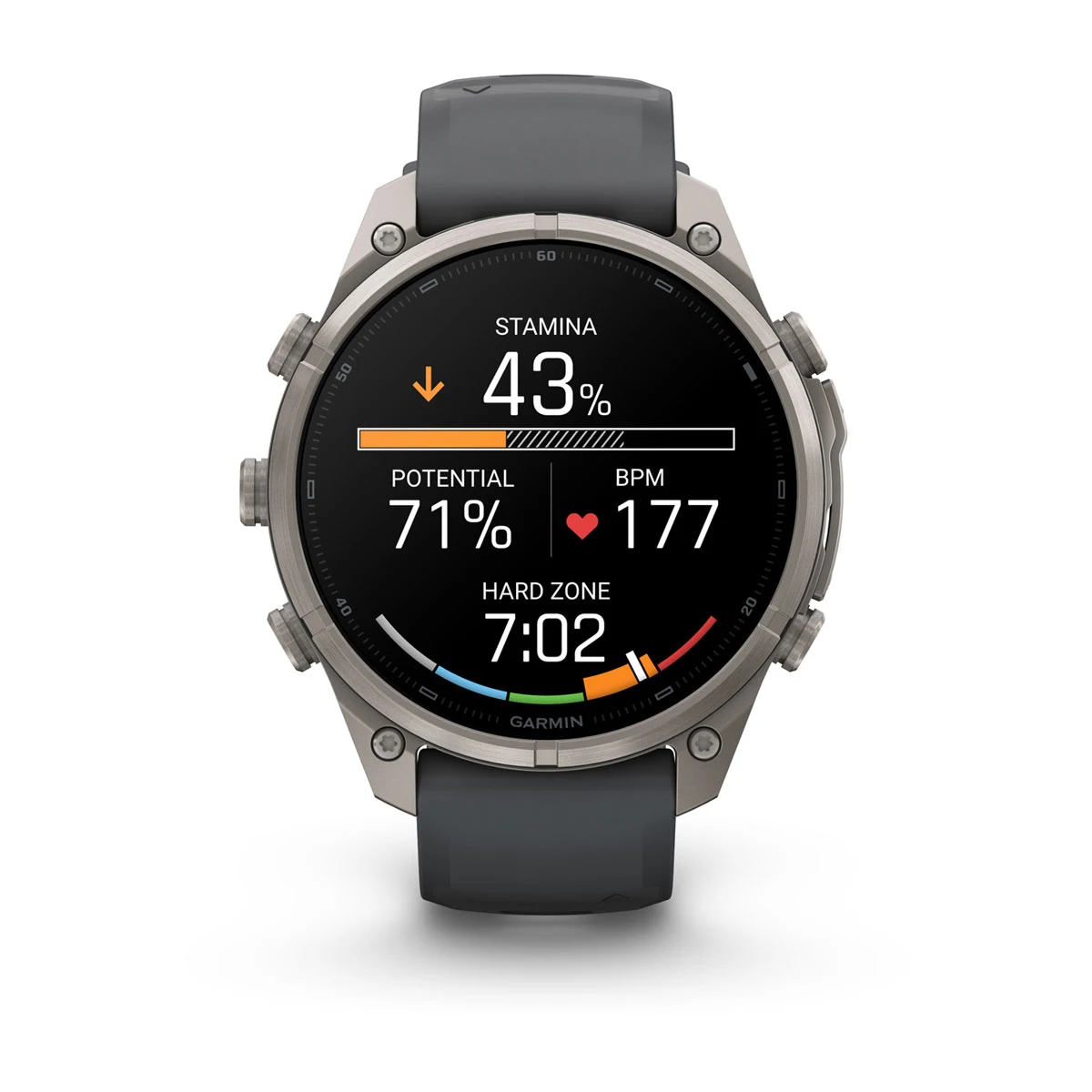Смарт-годинник Garmin Fenix 9 Pro 47mm Titanium Case with Graphite/Black Silicone Band (010-04336-25/26)