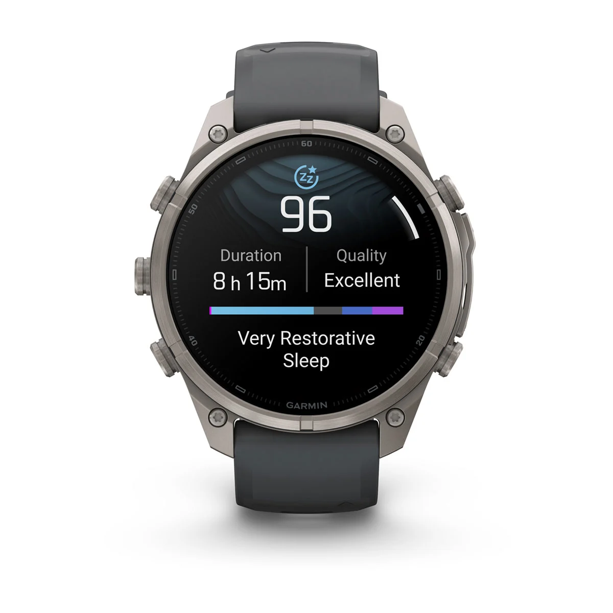 Смарт-годинник Garmin Fenix 9 Pro 47mm Titanium Case with Graphite/Black Silicone Band (010-04336-25/26)