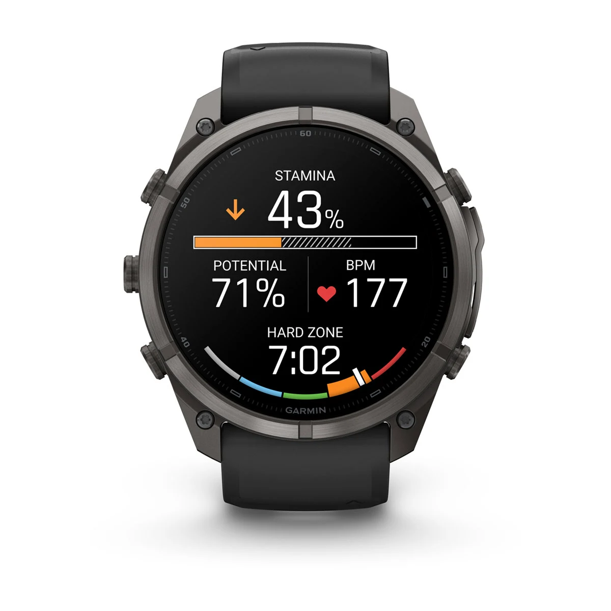 Смарт-годинник Garmin Fenix 9 Pro inReach 51mm Carbon Gray DLC Titanium Case with Black/Pebble Gray Silicone Band (010-04337-10/11)