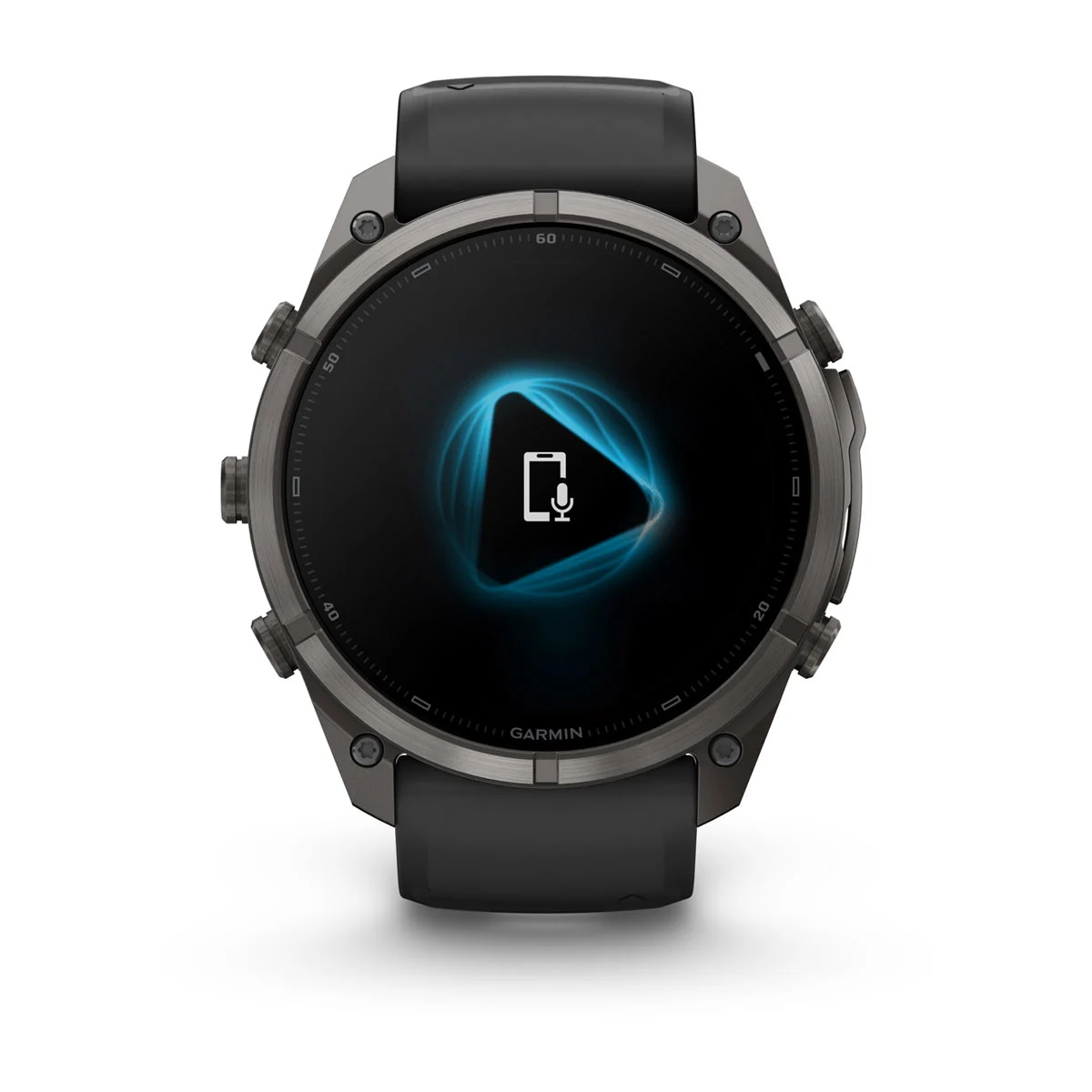 Смарт-годинник Garmin Fenix 9 Pro inReach 51mm Carbon Gray DLC Titanium Case with Black/Pebble Gray Silicone Band (010-04337-10/11)