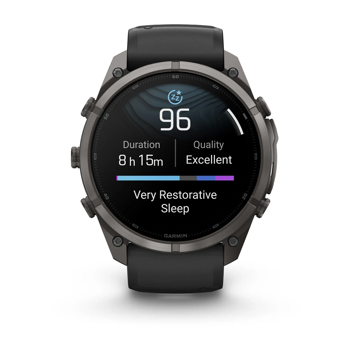 Смарт-годинник Garmin Fenix 9 Pro inReach 51mm Carbon Gray DLC Titanium Case with Black/Pebble Gray Silicone Band (010-04337-10/11)
