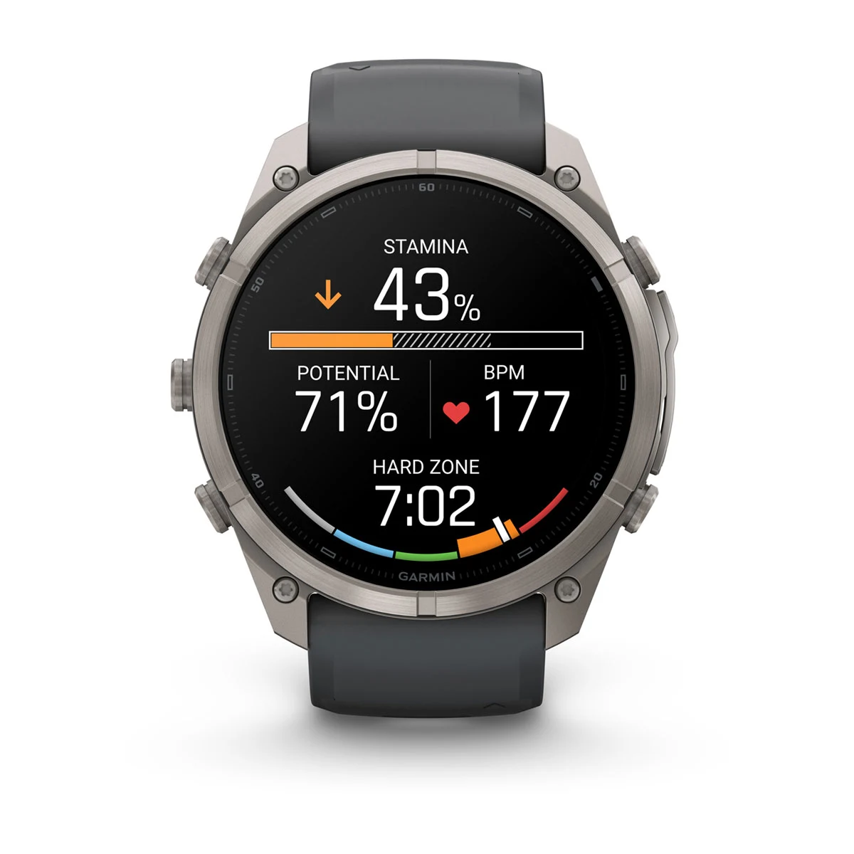 Смарт-годинник Garmin Fenix 9 Pro inReach 51mm Titanium Case with Graphite/Black Silicone Band (010-04337-20/21)