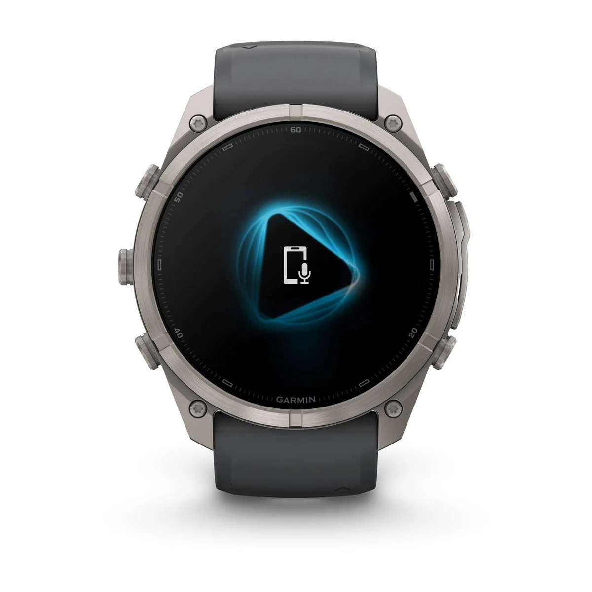 Смарт-годинник Garmin Fenix 9 Pro inReach 51mm Titanium Case with Graphite/Black Silicone Band (010-04337-20/21)