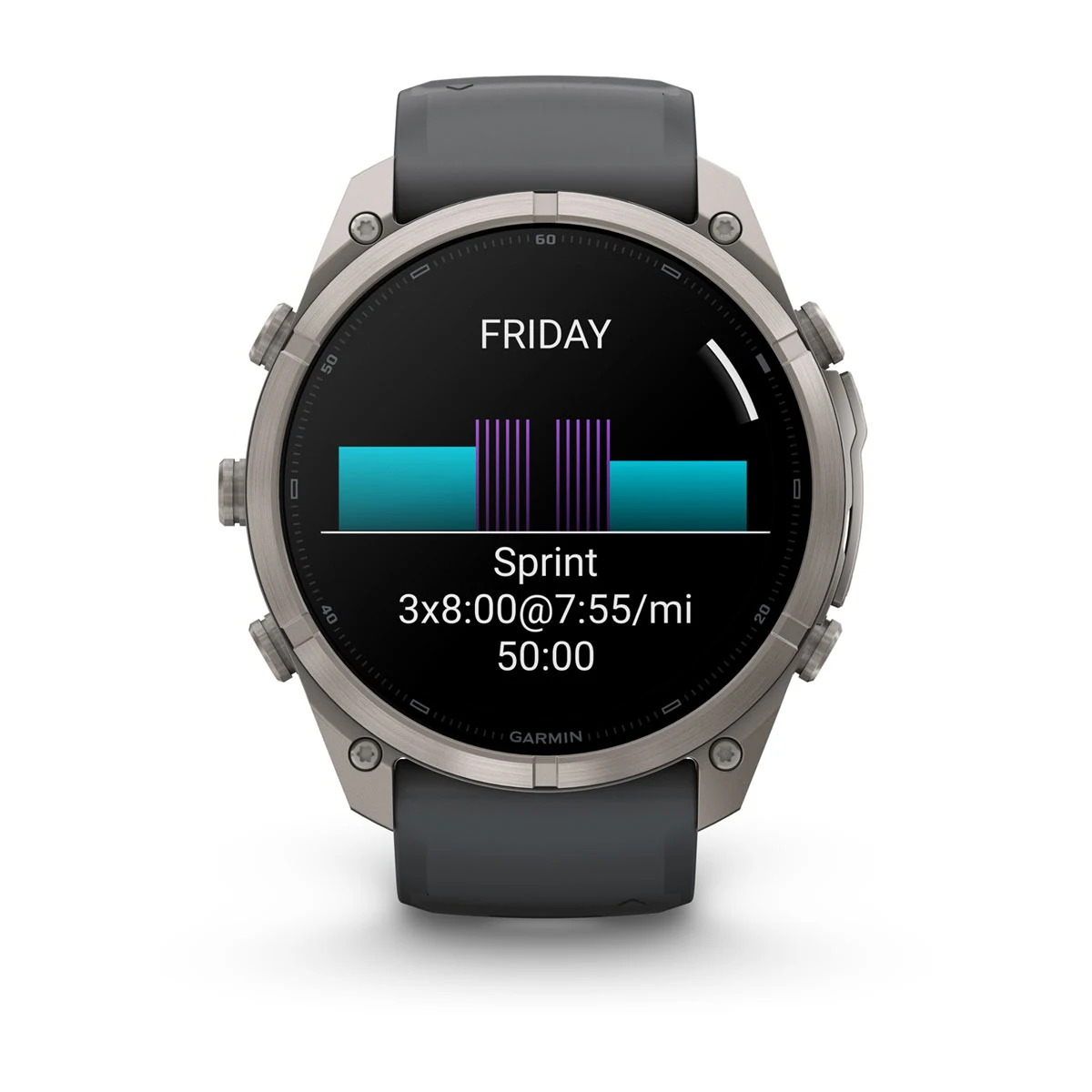 Смарт-годинник Garmin Fenix 9 Pro inReach 51mm Titanium Case with Graphite/Black Silicone Band (010-04337-20/21)