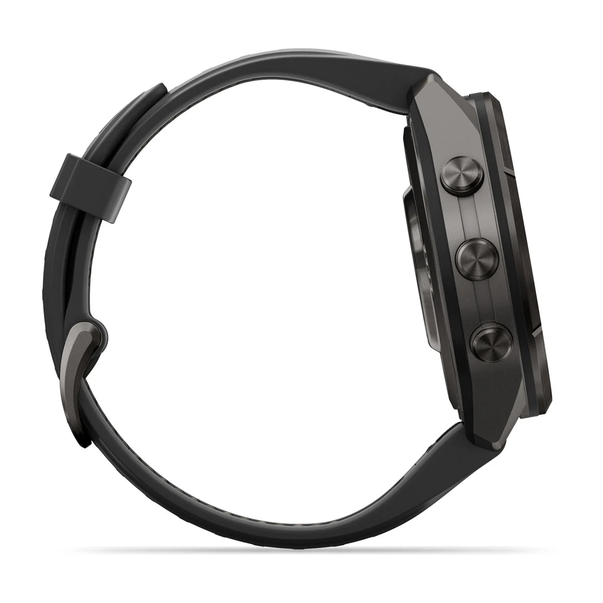 Смарт-годинник Garmin Fenix 9 Pro inReach 43mm Carbon Gray DLC Titanium Case with Black/Pebble Gray Silicone Band (010-04335-10/11)