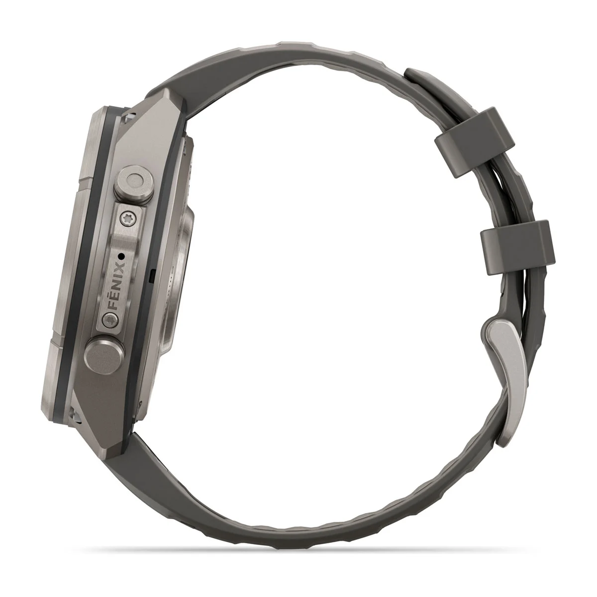 Смарт-годинник Garmin Fenix 9 Pro inReach Solar 47mm Titanium Case with Pebble Gray/Silver Gray Silicone Band (010-04338-00/01)