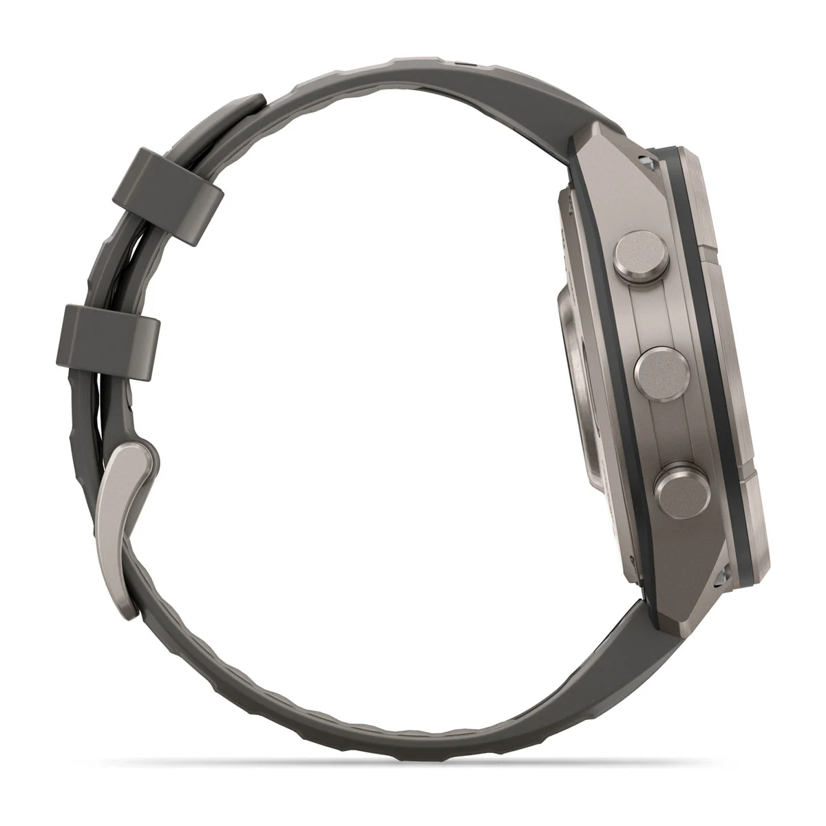Смарт-годинник Garmin Fenix 9 Pro inReach Solar 47mm Titanium Case with Pebble Gray/Silver Gray Silicone Band (010-04338-00/01)