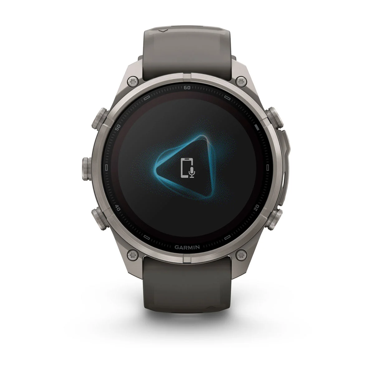 Смарт-годинник Garmin Fenix 9 Pro inReach Solar 47mm Titanium Case with Pebble Gray/Silver Gray Silicone Band (010-04338-00/01)