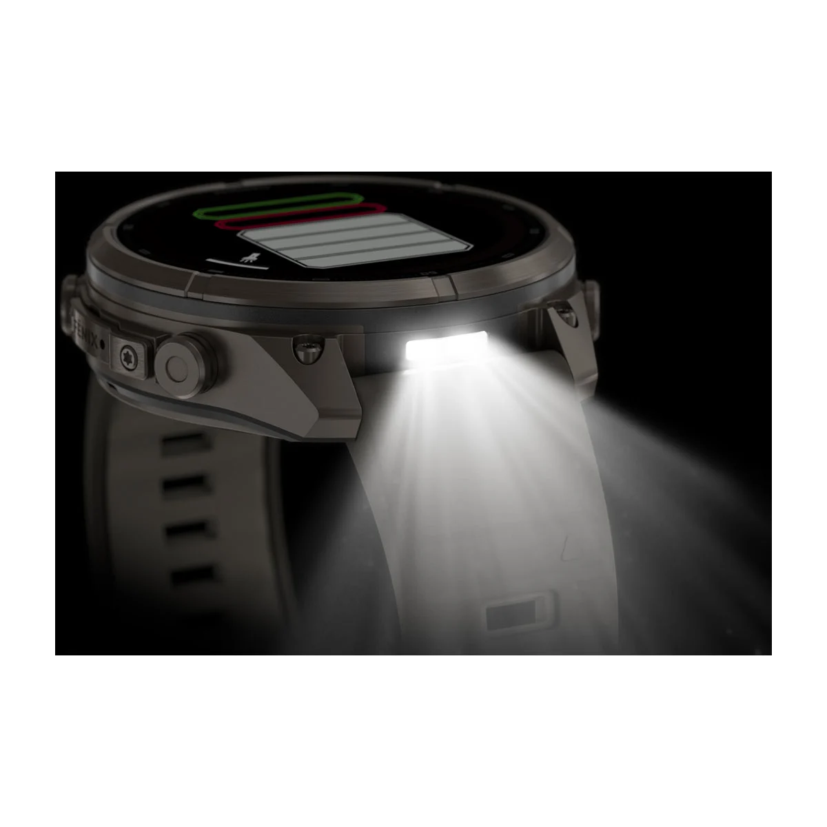 Смарт-годинник Garmin Fenix 9 Pro inReach Solar 47mm Titanium Case with Pebble Gray/Silver Gray Silicone Band (010-04338-00/01)