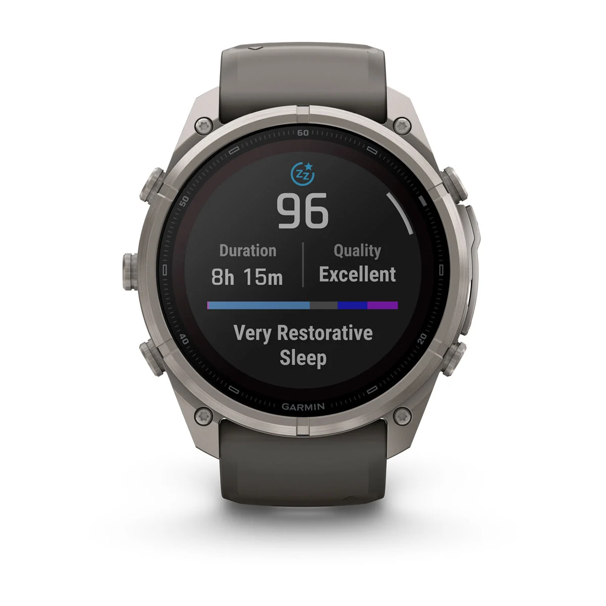 Смарт-годинник Garmin Fenix 9 Pro inReach Solar 51mm Titanium Case with Pebble Gray/Silver Gray Silicone Band (010-04339-00/01)