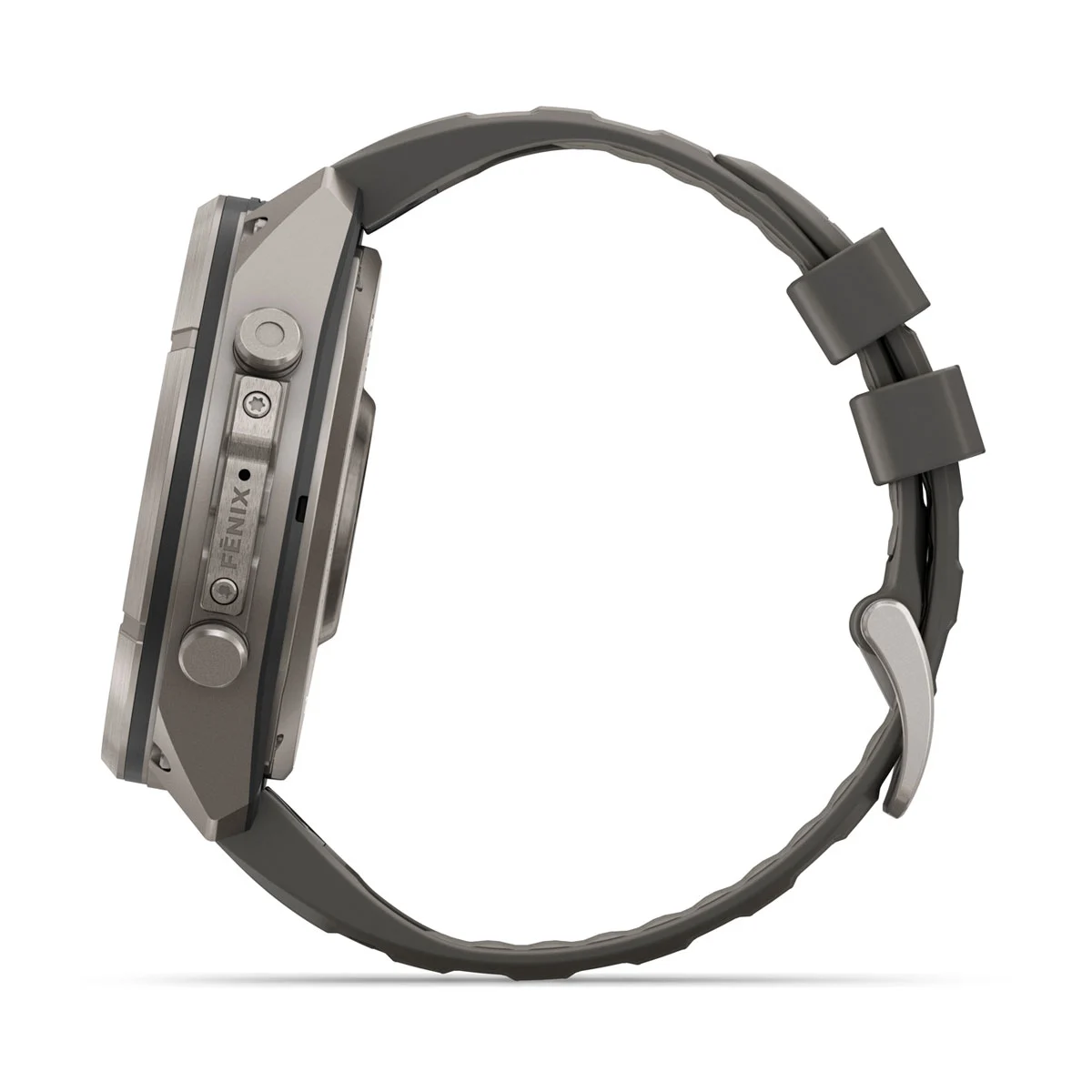 Смарт-годинник Garmin Fenix 9 Pro inReach Solar 51mm Titanium Case with Pebble Gray/Silver Gray Silicone Band (010-04339-00/01)