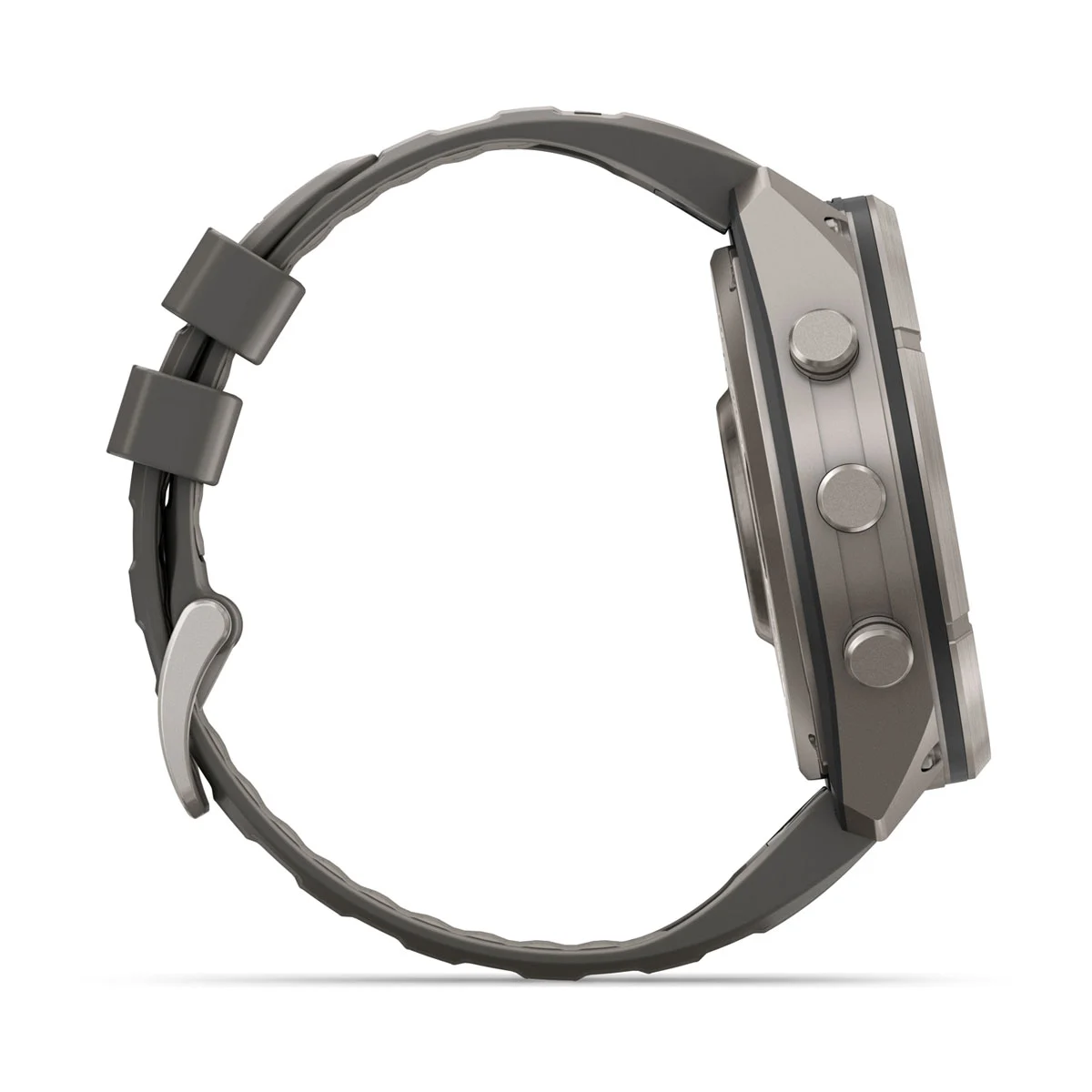 Смарт-годинник Garmin Fenix 9 Pro inReach Solar 51mm Titanium Case with Pebble Gray/Silver Gray Silicone Band (010-04339-00/01)