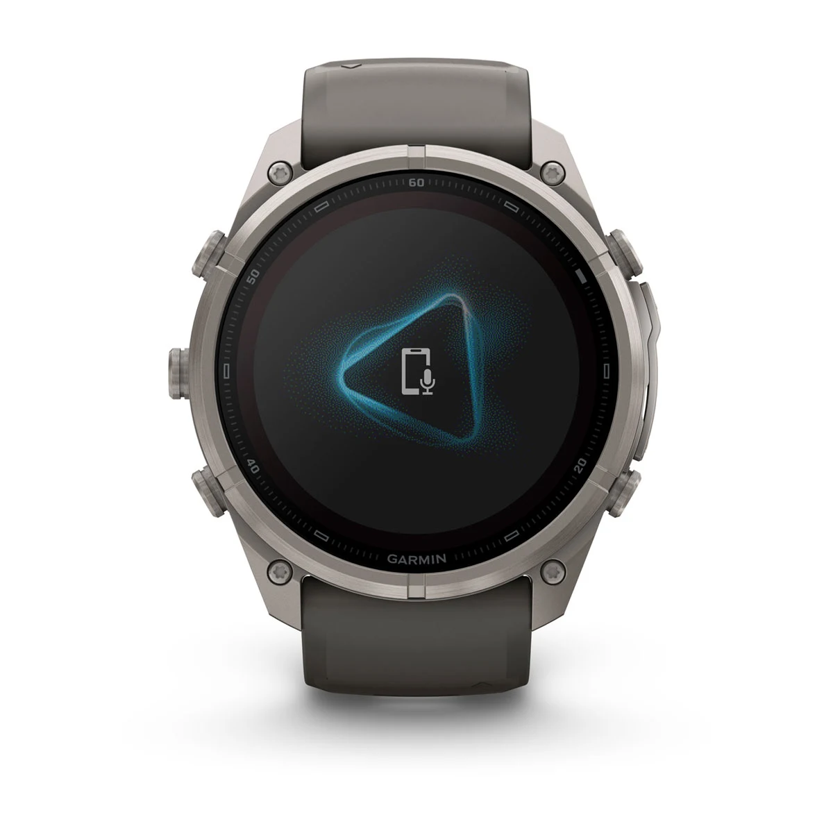 Смарт-годинник Garmin Fenix 9 Pro inReach Solar 51mm Titanium Case with Pebble Gray/Silver Gray Silicone Band (010-04339-00/01)