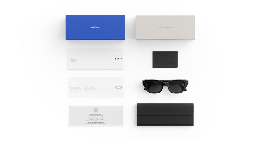 Смарт-окуляри Meta Capri Standard Classic Black Frame / Clear to Grey Transitions Lenses