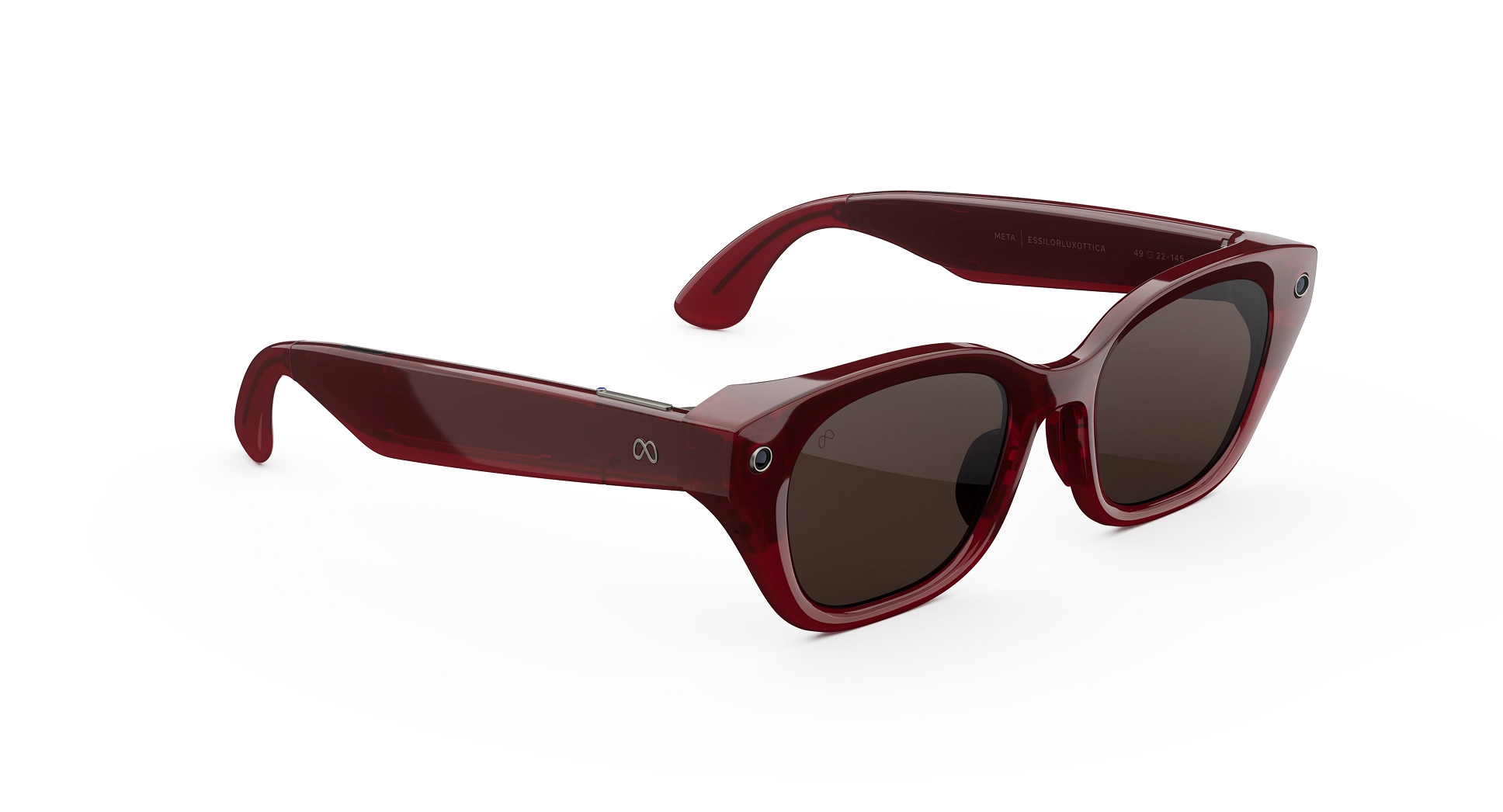 Смарт-окуляри Meta Capri Standard Crimson Frame / Chocolate Polarized Lenses