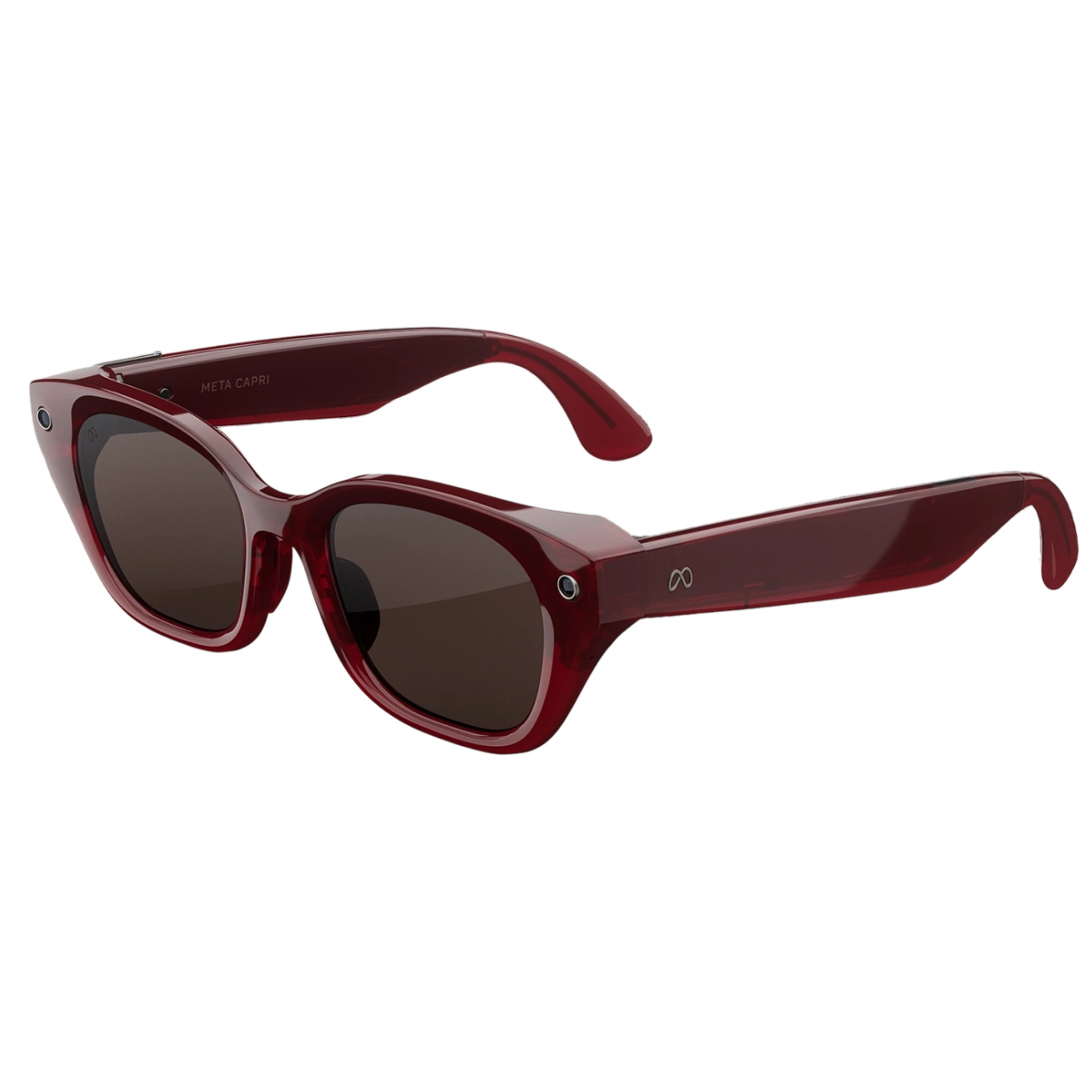 Смарт-окуляри Meta Capri Standard Crimson Frame / Chocolate Polarized Lenses Смарт-окуляри Meta Capri Standard Crimson Frame / Chocolate Polarized Lenses
