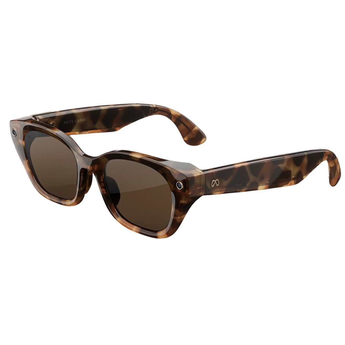 Смарт-окуляри Meta Capri Standard Espresso Tortoise Frame / Brown Polarized Lenses